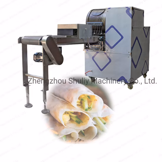 Máquina de processamento Injera para fabricação de folha de massa de rolinho primavera Gg-5029