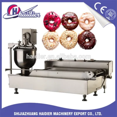 Fritadeira elétrica automática pequena para fazer rosquinhas para lanches